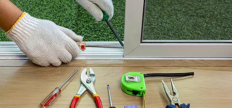 Sliding Door Track Replacement in Winchester, MA
