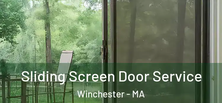 Sliding Screen Door Service Winchester - MA